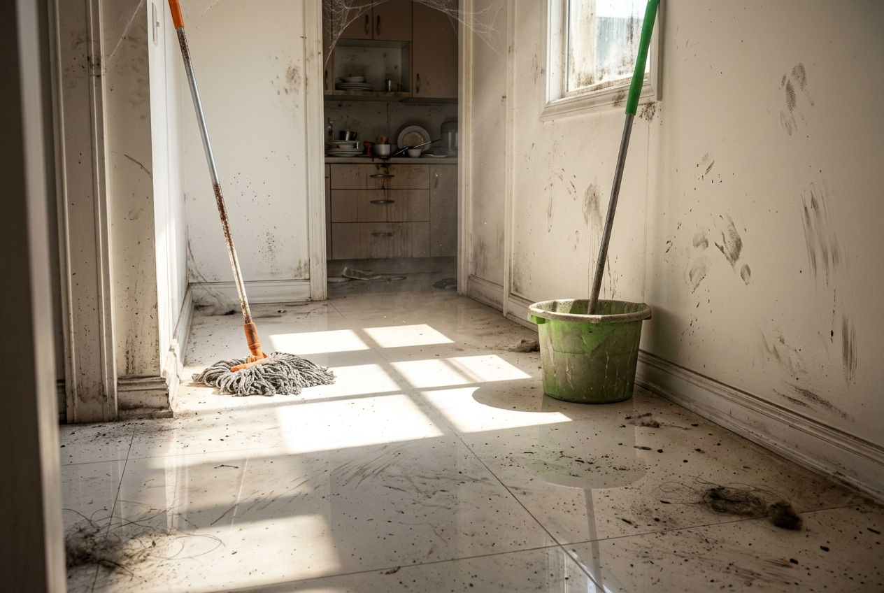 Endreinigung & Wohnungsübergabe – vorher